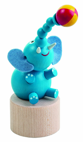 Detoa Stláčací slon s loptou