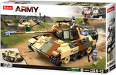 Sluban Army N38-B0859 Maskovaný tank stredný 2v1
