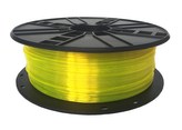 GEMBIRD Tisková struna (filament) PETG, 1,75mm, 1kg, žlutá