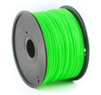 GEMBIRD Tisková struna (filament) ABS, 1,75mm, 1kg, zelená