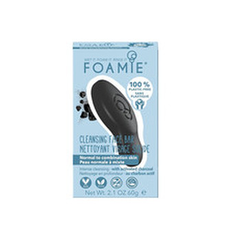 Foamie Pleťové mýdlo pro normální až smíšenou pleť Too Coal to Be True (Cleansing Face Bar) 60 g woman