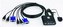 ATEN 2-port KVM USB mini, 1m káble, DO