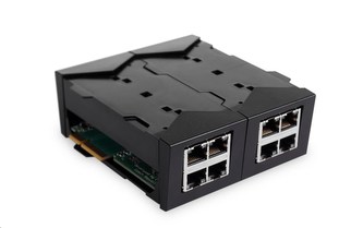 Turris MOX E (Super Ethernet) Module – 8x LAN port, pass through (boxed version) Turris MOX E (Super Ethernet) Module – 8x LAN port, pass through (boxed version)