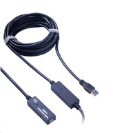 PremiumCord USB 3.0 repeater a predlžovací kábel A/MA/F 10m