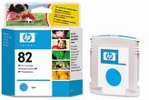 HP 82 Cyan DJ Ink Cart, 69 ml, C4911A