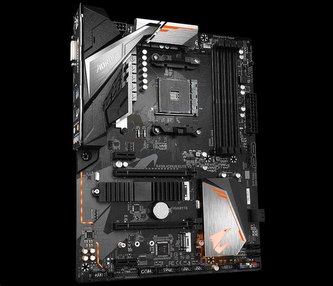 GIGABYTE MB Sc AM4 B450 AORUS ELITE V2, AMD B450, 4xDDR4, 1xDVI, 1xHDMI
