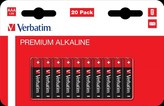 VERBATIM  AAA Alkalická Baterie 20 Pack / LR03
