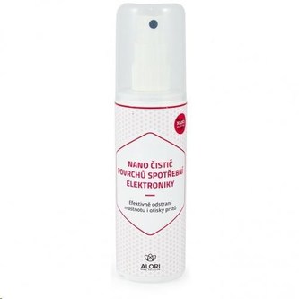 Alori čistič povrchů spotřební elektroniky 100ml s hadříkem z mikrovlákna