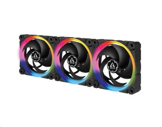 ARCTIC ventilátor BioniX P120 A-RGB 120mm, 8-pin, PWM, 3-pack + ovladač