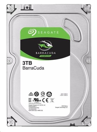 SEAGATE HDD BARRACUDA 3,5\" - 3TB, SATAIII, 5400rpm, 256MB cache
