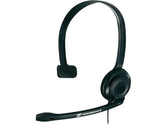 SENNHEISER PC 2 CHAT black (černý) headset - jednostranné sluchátko s mikrofonem