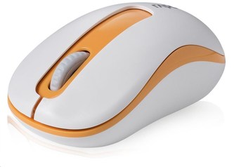 RAPOO myš M10 USB, optická, bezdrátová, 2.4G, oranžová
