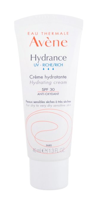 Avene Hydrance Denní pleťový krém UV 40 ml Rich SPF30 pro ženy
