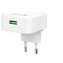 Celly nabíječka do sítě, 1x USB, 2,4 A, bílá