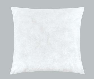 Výplňkový polštář s netkanou textilií - bílá - 50x50 cm (400g)