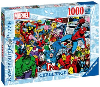 Ravensburger Puzzle Challenge - Marvel 1000 dílků