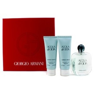 Armani Acqua di Gioia Dárková sada Parfémová voda 50 ml, tělové mléko Acqua di Gioia 75 ml a sprchový gel Acqua di Gioia 75 ml
