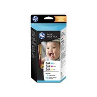 HP 364 Series Photosmart Photo Value Pack 50 sheets 10x15 cm