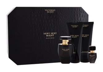 Victoria´s Secret Very Sexy parfémovaná voda 50 ml + parfémovaná voda 7,5 ml + tělové mléko 100 ml + sprchový gel 100 ml