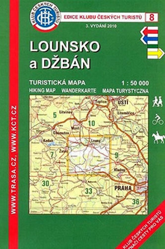 KČT  8 Lounsko a Džbán