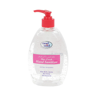 Cool & Cool dezinfekční antibakteriální gel na ruce Max Fresh (60% alkoholu) 500 ml