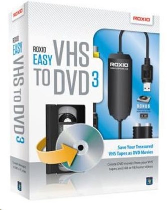 Easy VHS to DVD 3 BOX - jazyk EN/FR/DE/ES/IT/NL