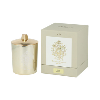 Tiziana Terenzi Orion Scented Candle in Gold Glass 170 g + Lid UNISEX