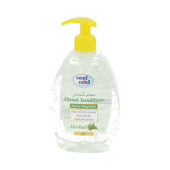 Cool & Cool dezinfekční antibakteriální gel na ruce Herbal (60% alkoholu) 500 ml