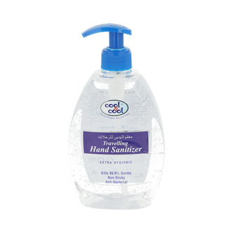 Cool & Cool dezinfekční antibakteriální gel na ruce Travelling (60% alkoholu) 500 ml