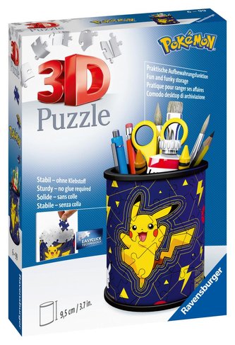 Ravensburger 3D Puzzle Stojan na ceruzky - Pokémon 54 dielikov