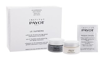 PAYOT Le Supreme pleťový geeling Gommage Perles 30 g + pleťový balzám Baume Fondant 30 g + pleťová maska Smoothing Regenerating Mask 10 x 2 g