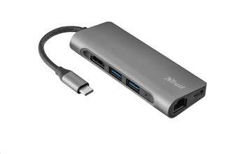 TRUST Dalyx Aluminium 7-in-1 USB-C Multi-port Adapter