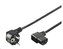 PREMIUMCORD Kabel napájecí 230V 5m úhlový 90st
