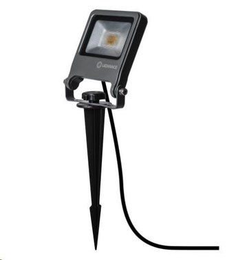 LEDVANCE ENDURA GARDEN FLOOD 10W 830 SPIKE