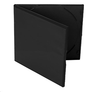 COVER IT Krabička na 1 VCD 5,2mm slim černý 10ks/bal