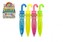 Bublifuk dáždnik plast 14cm 1 ks / 4 rôzne farby