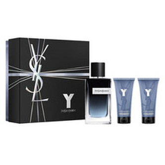 Yves Saint Laurent Y Eau de Parfum Dárková sada Parfémová voda 100 ml, After Shave Balsam ( balzám po holení ) 50 ml a sprchový gel 50 ml