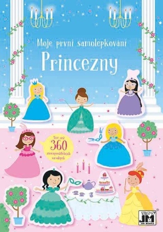 Trblietavé princezné - Moje prvé samolepkovanie