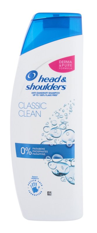 Head & Shoulders Classic Clean Šampon Anti-Dandruff 500 ml unisex