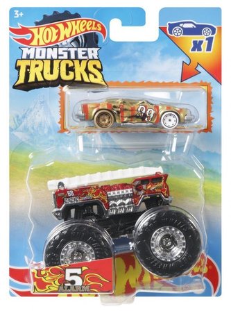 HW MOSTER TRUCKS 1:64 rôzne druhy