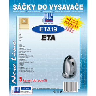 Sáčky do vysavače JOLLY ETA19