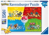 Ravensburger Puzzle - Druhy Pokémonov 150 XXL dielikov