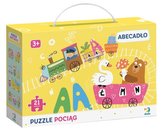 Dodo Puzzle Vlak s abecedou 100 dílků