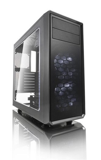 FRACTAL DESIGN skříň FOCUS G, Midi Tower, průhledný bok, Grey, bez zdroje FRACTAL DESIGN skříň FOCUS G, Midi Tower, průhledný bok, Grey, bez zdroje
