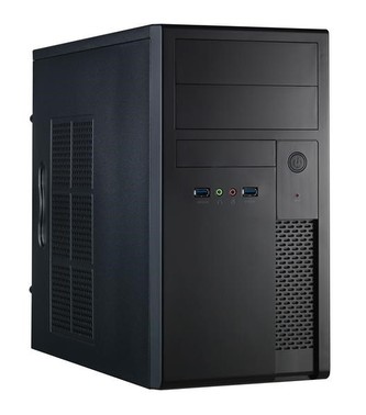 CHIEFTEC skříň Mesh Series/Minitower, 350W, XT-01B-350S8, Black, USB 3.0