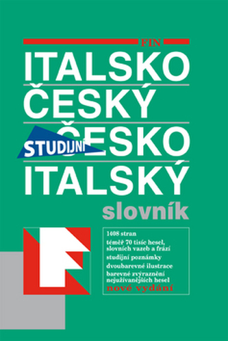 Italsko-český a česko-italský slovník studijní