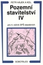 Pozemní stavitelství IV pro 4. ročník SPŠ stavebních