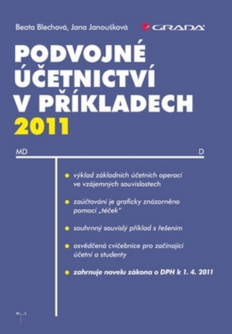 Podvojné účetnictví v příkladech 2011 Podvojné účetnictví v příkladech 2011
