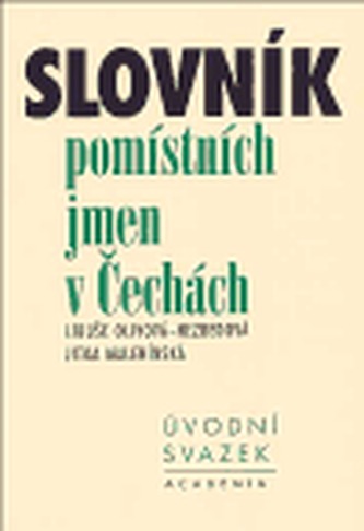 Slovník pomístních jmen v Čechách
