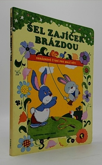 Šel zajíček brázdou